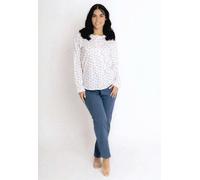 Pigiama donna a serafino in jersey di cotone Silvia 45020