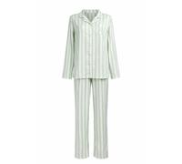 Pigiama Donna ADMAS Lungo in Viscosa Aperto Avanti Bottoni Colletto Classico