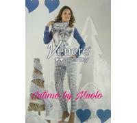 Pigiama Donna Caldo Cotone Art. 7625 Venere