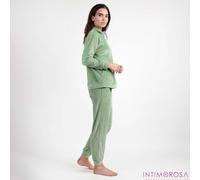 Pigiama donna ciniglia a coste Admas 63649