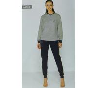 PIGIAMA DONNA COMPLETO CASA GIOVANILE COTONE SERAFINO CON POLSINI AUSTRALIAN