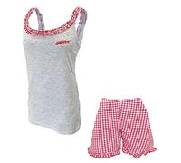 Pigiama Donna Corto con Canotta Dimensione Danza Art. DD20251 (Grigio, 44/M)