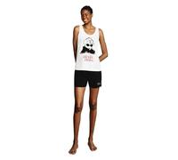 Pigiama Donna Corto Spalla Larga Il Diavolo Veste Prada 0886 (Bianco, S)