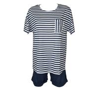 SG Pigiama donna cotone e modal girocollo manica corta pantalone corto RAGNO art