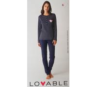 Pigiama Donna Cotone Interlock Lovable Art. L0BLN