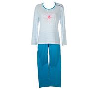Pigiama donna cotone manica lunga pantalone lungo girocollo RAGNO articolo N7038