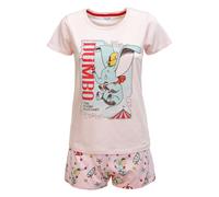 Pigiama donna Disney Dumbo T-shirt e shorties ragazza in cotone 6578