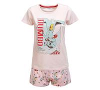 Pigiama Donna Disney Dumbo T-Shirt e Shorties Ragazza in Cotone 6578