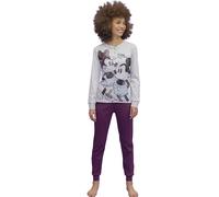 Pigiama Donna Disney Mickey Minnie Caldo Cotone Sabor 100% Cotone - 4 Colori