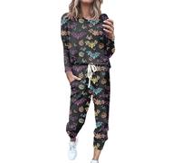 Pigiama Donna Due Pezzi Maniche Lunghe Morbido Confortevole ed Elegante per Dormire e Relax Notti Accoglienti Set Notte Stiloso e Avvolgente