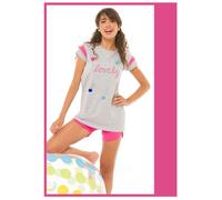 Pigiama donna estate manica corta pantalone corto in cotone Milk and Honey