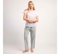 Pigiama donna estivo gessato cotone Admas 64592