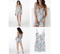 PIGIAMA DONNA GIOVANILE TOP PANTALONCINO TESSUTO MODAL STAMPA PRIMAVERA LOVABLE