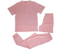 Pigiama donna in cotone estivo taglie forti manica corta pantalone lungo e corto