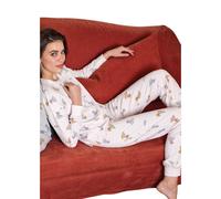 Pigiama donna in jersey di cotone caldo Jadea Home 5245