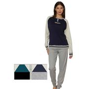 Pigiama donna in jersey di cotone caldo Kappa KWW25108