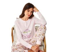 Pigiama donna in jersey di cotone Il Granchio Lady GP5116