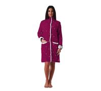 Pigiama DONNA invernale CORAL fleece KAREL taglie forti CONFORMATO 8 colori