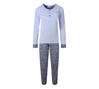 Pigiama Donna Invernale Lungo De Fonseca 100% Caldo Cotone Interlock