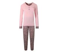 Pigiama Donna Invernale Lungo De Fonseca 100% Caldo Cotone Interlock