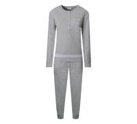 Pigiama Donna Invernale Lungo De Fonseca 100% Caldo Cotone Interlock