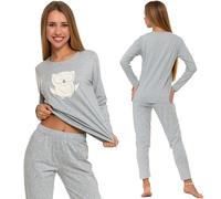 Pigiama donna MORAJ 5000-003 manica lunga + pantalone pigiama pigiama...