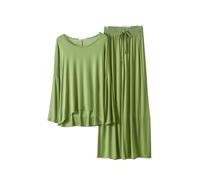 Pigiama Donna Pigiama da Donna in Modal, Top A Maniche Lunghe e Pantaloni da Notte, Pigiama da Notte Morbido con Coulisse, Pigiama da Donna, Abbigliamento da Casa, Abbigliamento da Notte, Abb