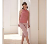 Pigiama donna pinocchietto traforato cotone Jadea 3248