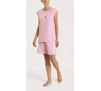 PIGIAMA DONNA RAGNO DT06NC COTONE PANTALONE CORTO MANICA CORTA leggero estate