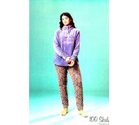 pigiama donna SBADIGLI invernale caldo pile coral Tg L grigio art.CD023