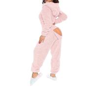 Pigiama Donna Sexy Hot per Sesso Aperto Cotone Intimissimi Invernale Pigiama Intero Caldo Lungo Lovable Pile Elegante Morbido Manica Lunga Abbigliamento da Notte Lingerie Curvy Donna Felpato