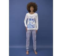 Pigiama Donna Stitch Disney by Sabor - Caldo Cotone Interlock 100%