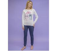 Pigiama Donna Stitch Disney by Sabor - Caldo Cotone Interlock 100%