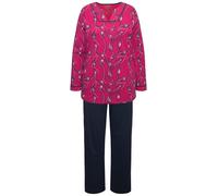 Pigiama donna Ulla Popken taglie forti stampa floreale scollo a V manica...