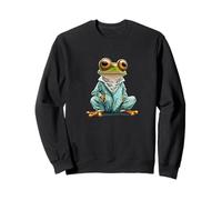 Pigiama Frog: assonnato ma ancora divertente Felpa