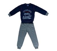 Pigiama girocollo invernale maniche lunghe cotone Navigare lungo bambino 3697