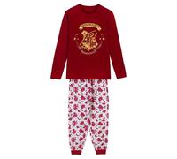 PIGIAMA HARRY POTTER HOGWARTS COTONE MANICHE LUNGHE ORIGINALE
