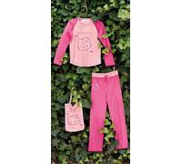 Pigiama Hello Kitty Rosa-Fuxia 4/5 6/7 10/11 anni Stampa Glitter Gabel Sanrio