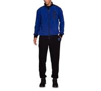 Pigiama Homewear Inter in Morbido Pile, 100% Poliestere, Blusa Full Zip più Pantalone, Caldo, Pratico e Comodo, per Adulti, Taglie dalla S alla 2XL, Prodotto Ufficiale