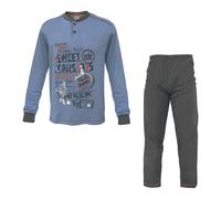 Pigiama Homewear Uomo SWEET YEARS Serafino 2 Colori Cotone Interlock Art.30162