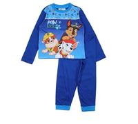 Pigiama in Cotone da Bambino Paw Patrol, Completo Comodo ed Elegante per Ragazzi, Perfetto per la Notte, Marina, 8 Anni