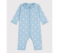 Pigiama in cotone, senza piedi, stampa cuori Blu 3 mesi - 60 cm Cuore