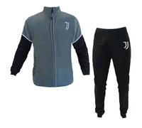 Pigiama in Pile Ragazzo Mezza Zip/Full Zip Juve Prodotto Ufficiale Art. JU15119