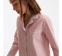 Pigiama in popeline a righe Arancione 56 (IT) - 52 (FR) A righe