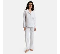 Pigiama in popeline a righe Blu 48 (IT) - 44 (FR) A righe