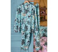 Pigiama indiano 100% cotone stampa animalier pigiama set damigella d'onore tu...