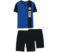 Inter pigiama corto uomo in cotone mezza manica art. J10 2065 (royal, M)