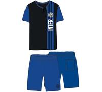 Inter pigiama corto uomo in cotone mezza manica art. J10 2065 (royal, XL)