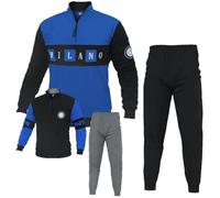 Pigiama Inter Felpato Abbigliamento FC Internazionale PS 25672 Pigiami Calcio