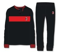 Pigiama interlock junior Milan Nero